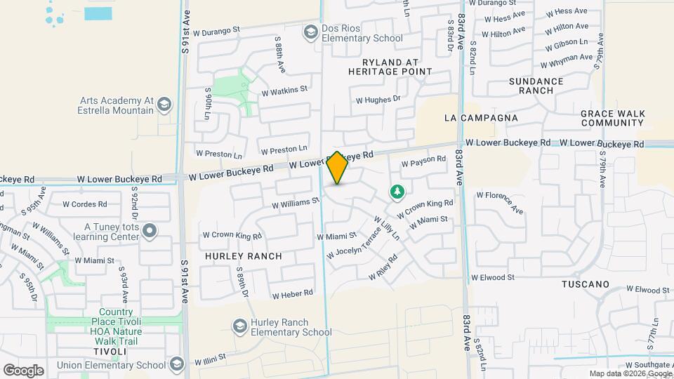 8633 W Cordes Rd Map and Location Details