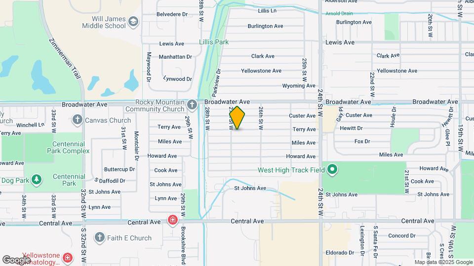 2640 Terry Ave Map and Location Details