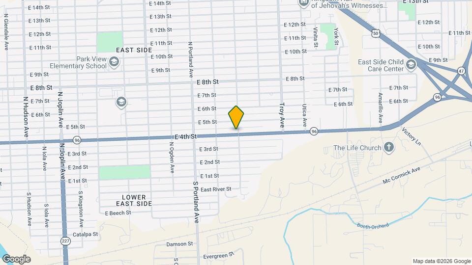 1835 E 4th St Mapa y Detalles de la Ubicación