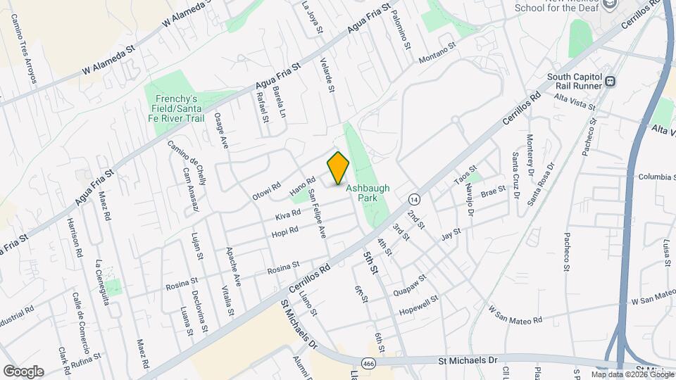 1814 Tewa Rd Mapa y Detalles de la Ubicación