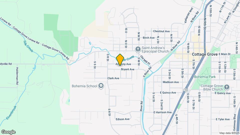 1548 Bryant Ave Mapa y Detalles de la Ubicación