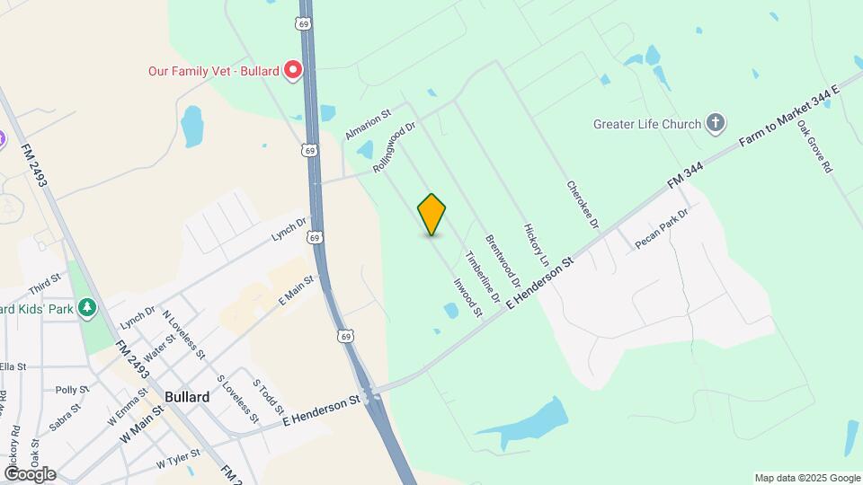 324 Inwood Dr Mapa y Detalles de la Ubicación