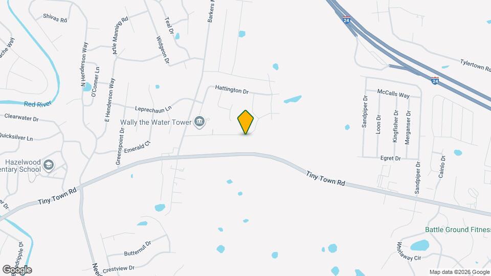 2424 Andersonville Dr Map and Location Details