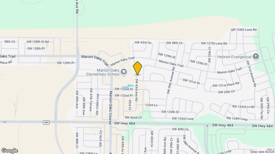 13063 SW 43rd Ave Rd Map and Location Details