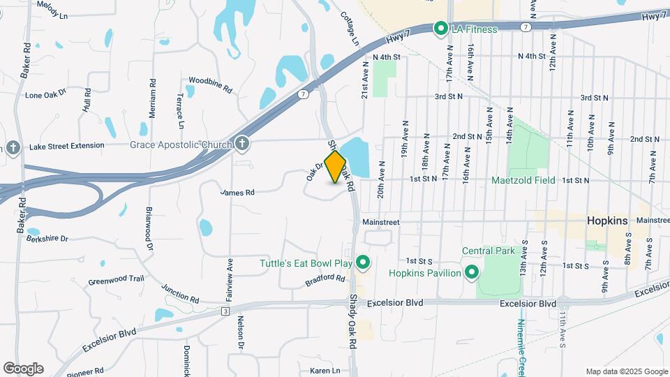 4295 Oak Dr Ln Map and Location Details