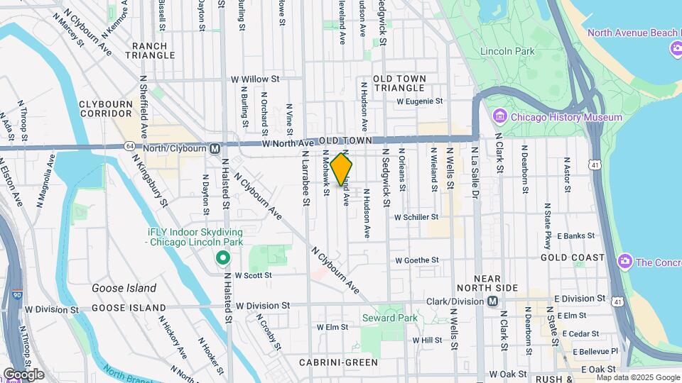 1440 N Cleveland Ave Map and Location Details