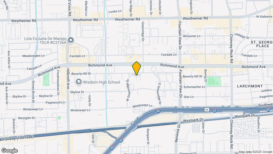 3327 Beverly Frst Dr Map and Location Details