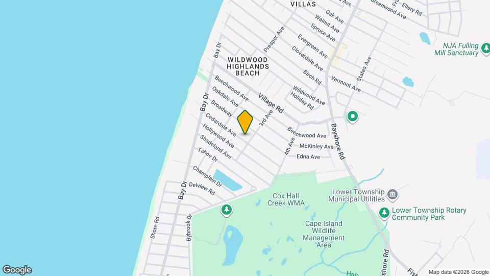 203 Cedardale Ave Mapa y Detalles de la Ubicación