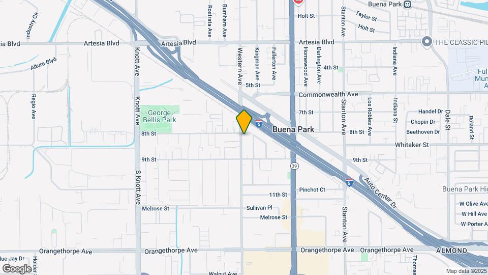 6440 Western Ave Mapa y Detalles de la Ubicación