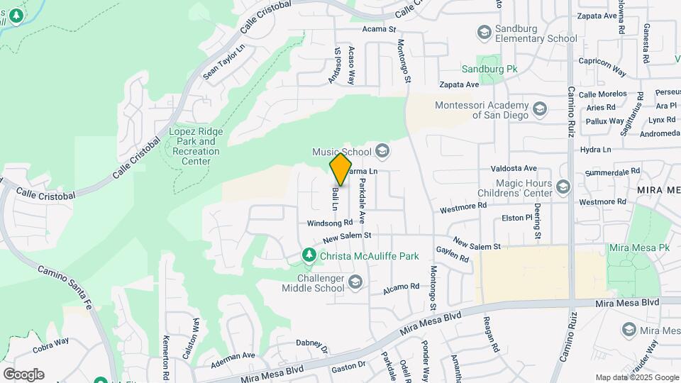 10959 Bali Ln Mapa y Detalles de la Ubicación