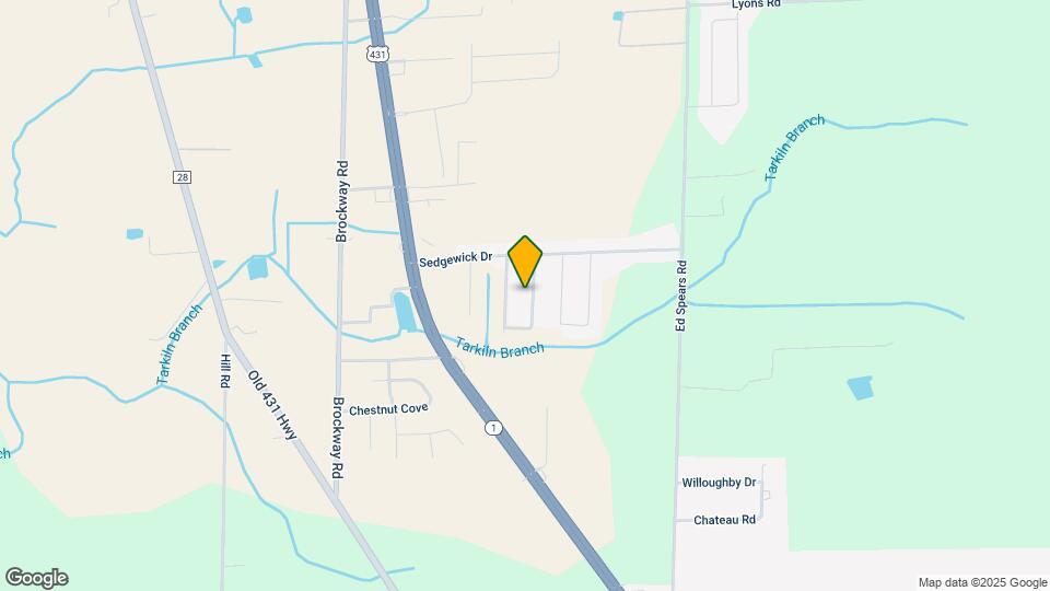 120 Darrow Creek Dr Map and Location Details