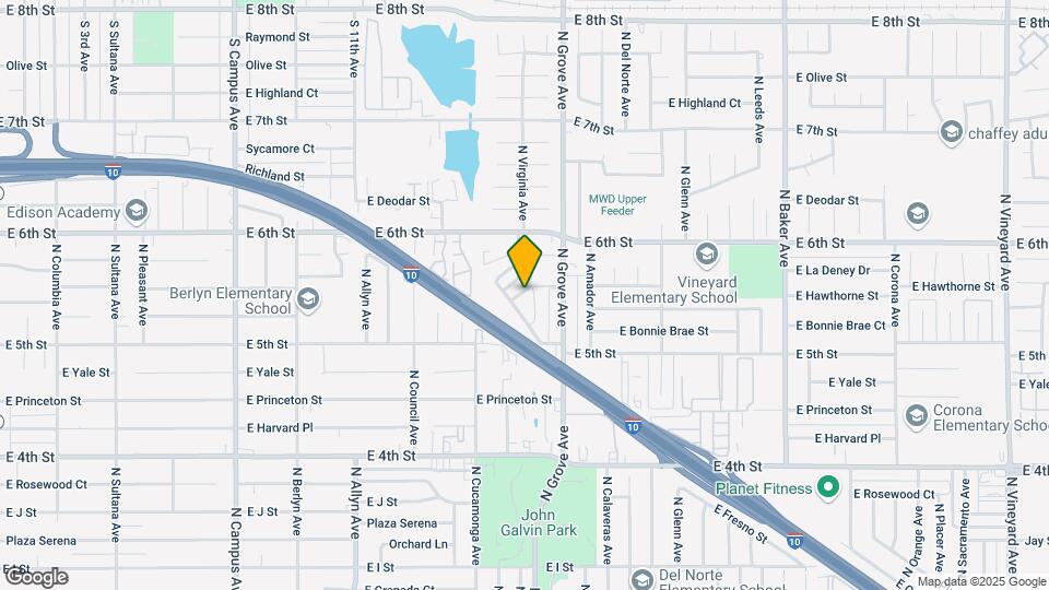 1359 N Parkside Dr Map and Location Details