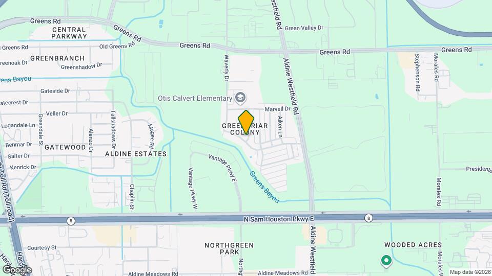 Greenbriar on the Bayou Map and Location Details