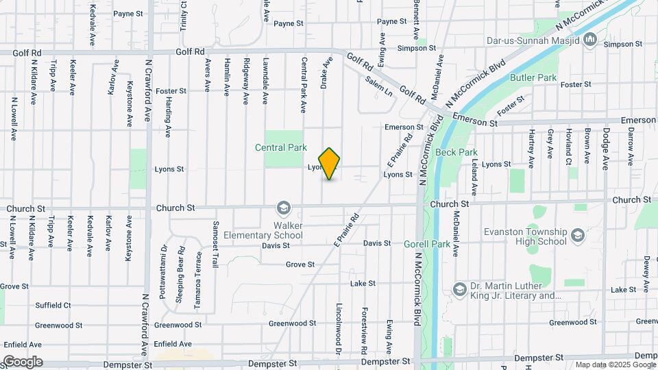 Drake Manor Of Skokie Condo Map and Location Details
