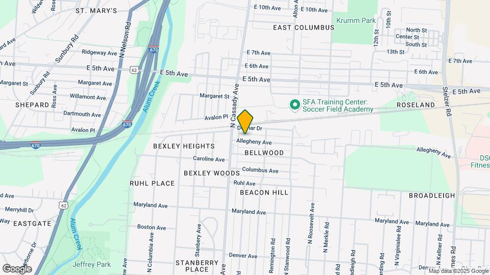 2696-2698-2698 Allegheny Ave Map and Location Details