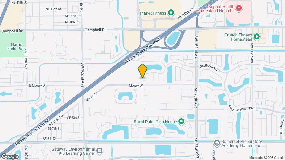 154 SE 23rd Terrace Map and Location Details