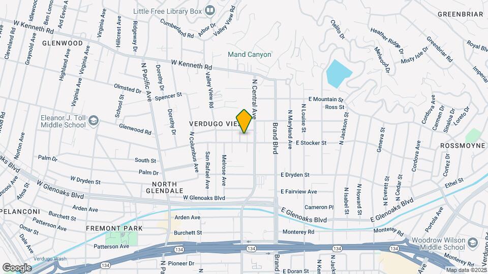 1206 Viola Ave Mapa y Detalles de la Ubicación