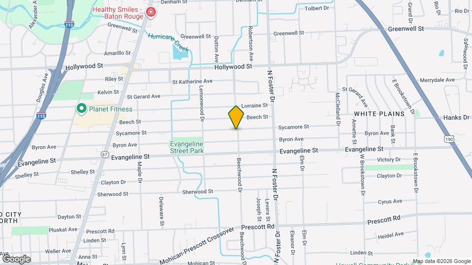 4865 Beechwood Dr Mapa y Detalles de la Ubicación