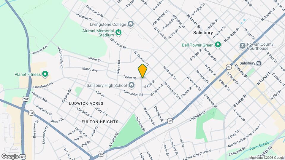 805 S Caldwell St Map and Location Details