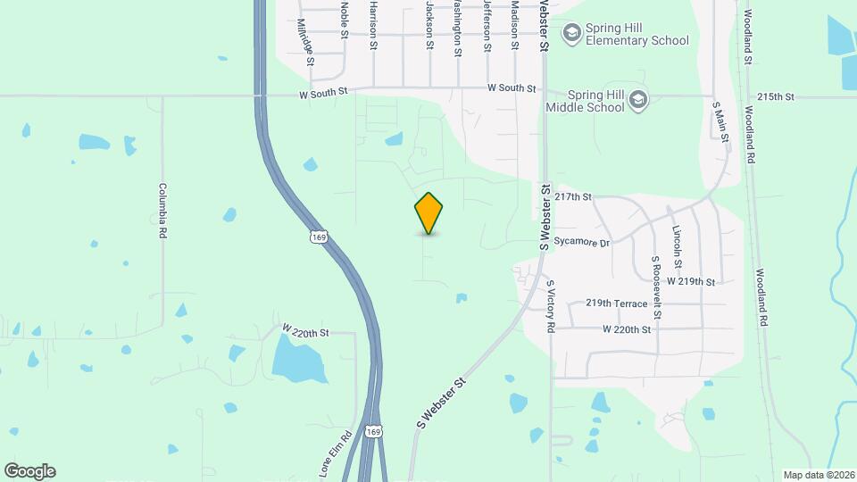 21803 Franklin St Map and Location Details