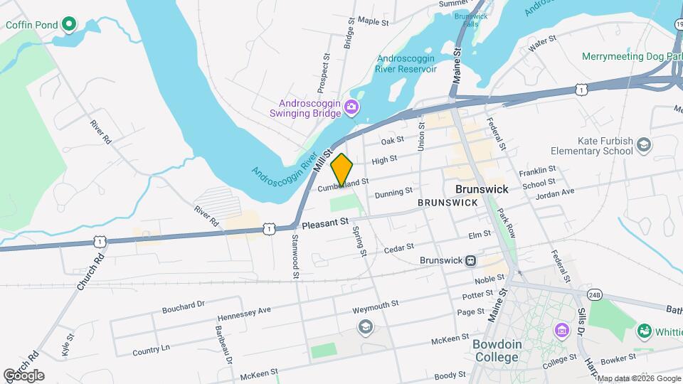 59 Cumberland St, Unit 2 Map and Location Details