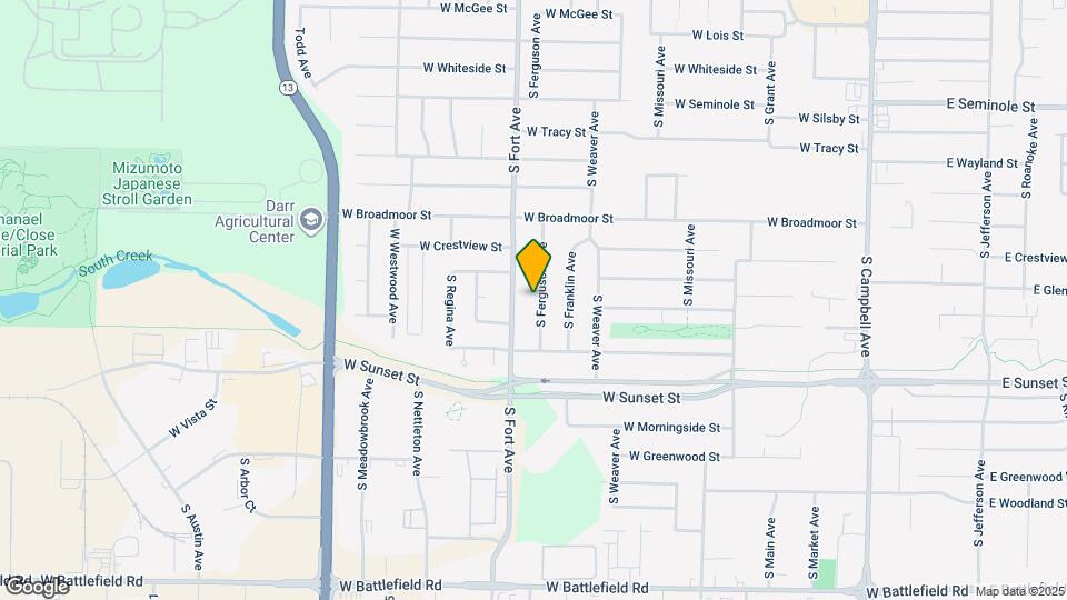 2525 S Ferguson Ave Map and Location Details