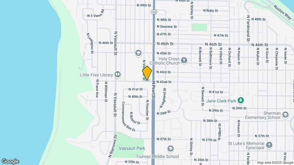 5914 N 32nd St Map and Location Details