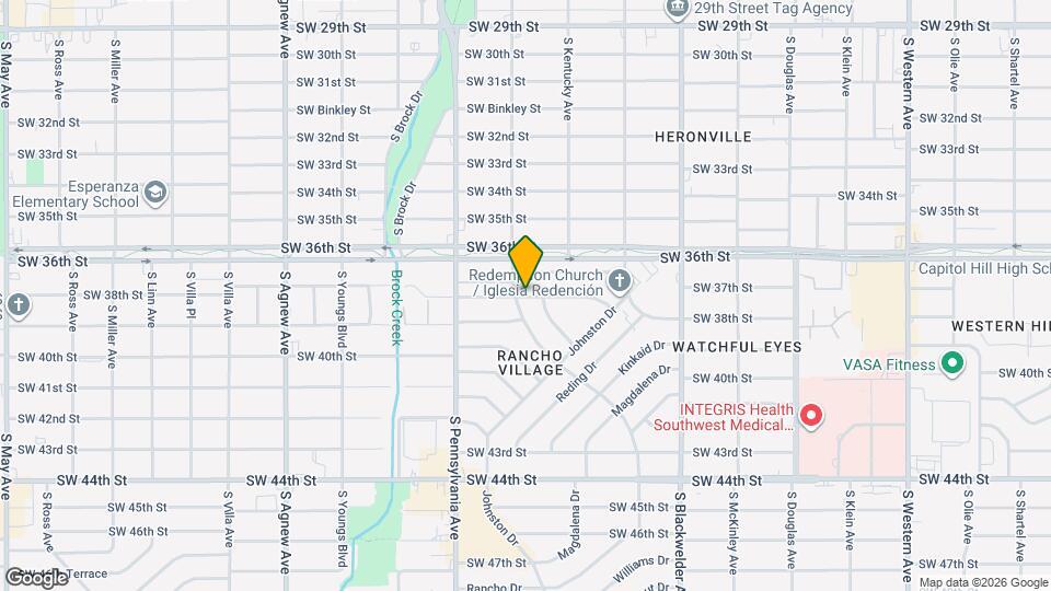 1536 SW 38th St Map and Location Details