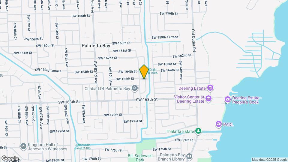 16550 SW 77th Ct Map and Location Details