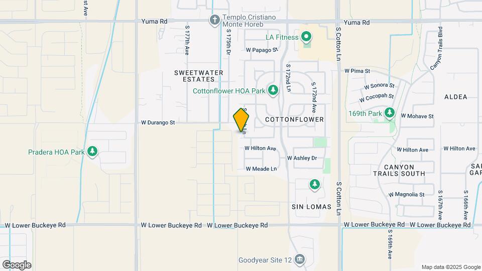 17470 W Elizabeth Ave Map and Location Details