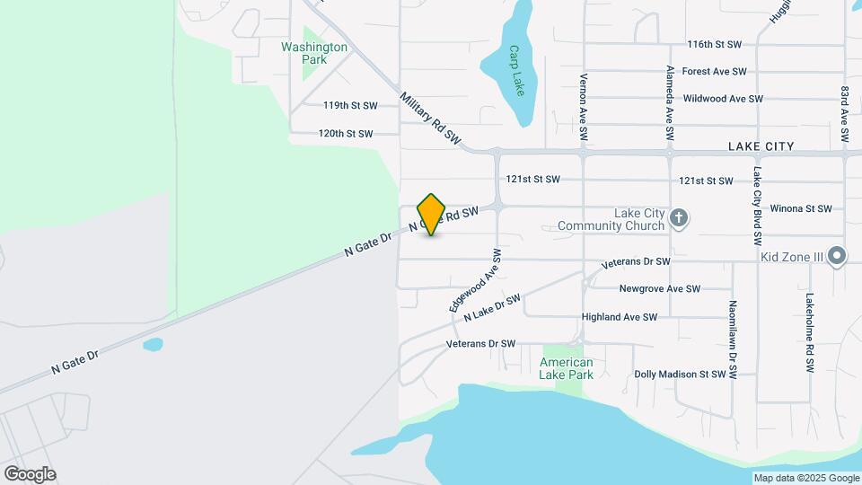 9814 Lawndale Ave SW Map and Location Details