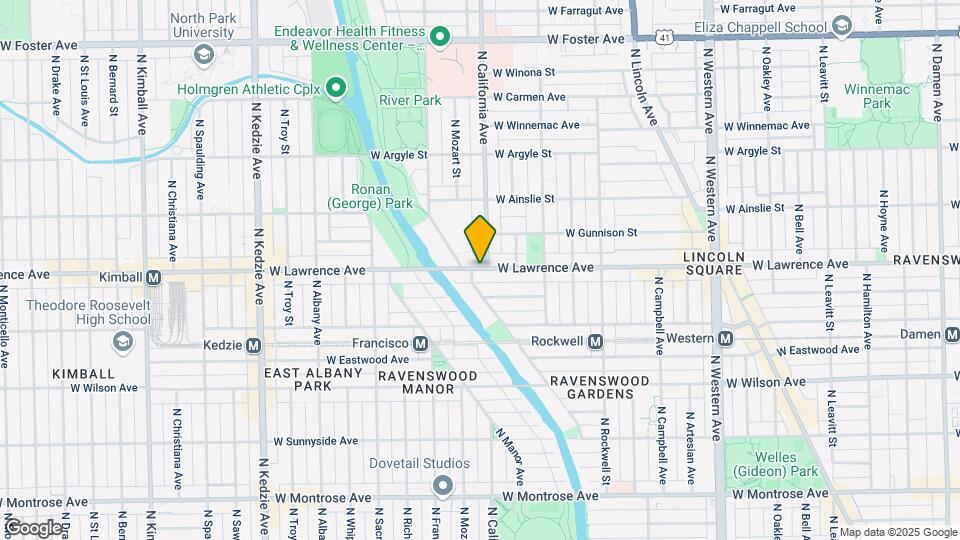 2807 W Lawrence Ave, Unit B3E Mapa y Detalles de la Ubicación