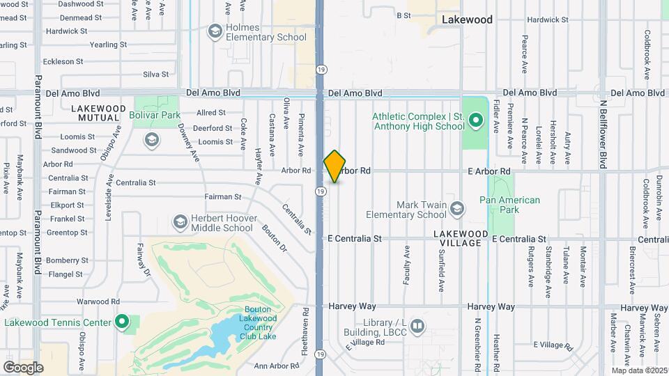 4633 Pepperwood Ave Map and Location Details