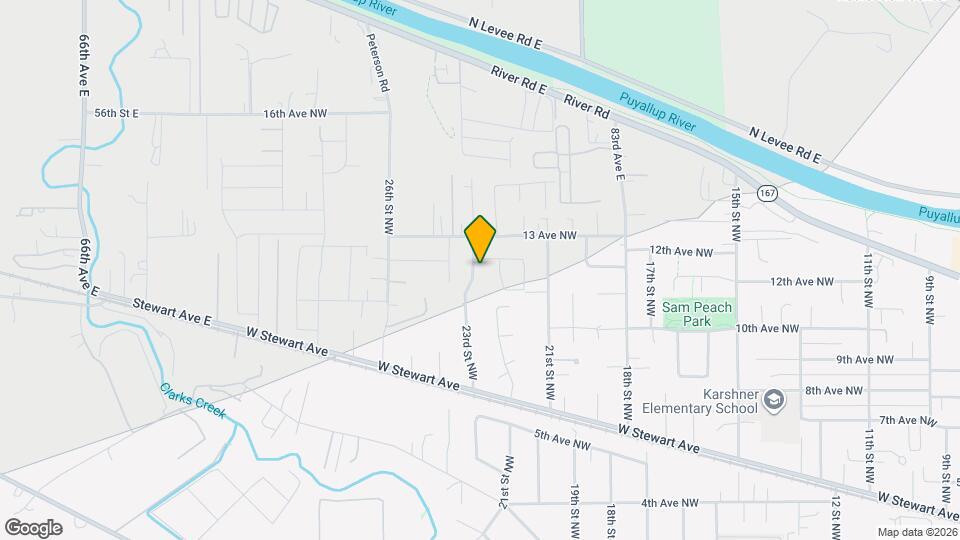 1125 23rd St NW, Unit 301 Map and Location Details