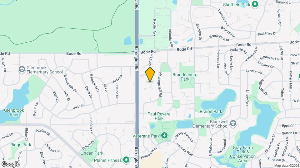 1941 Quaker Hollow Ln Map and Location Details