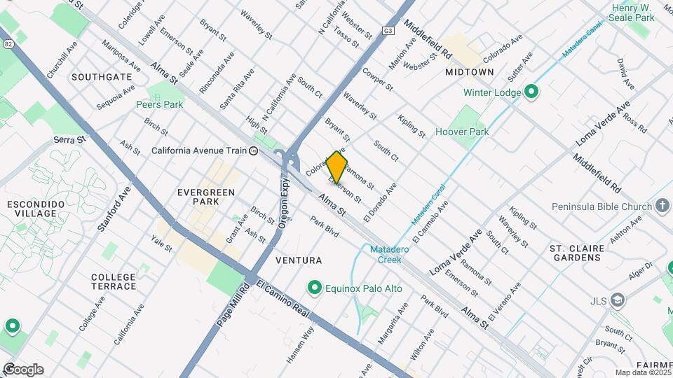 2610 Emerson St Map and Location Details