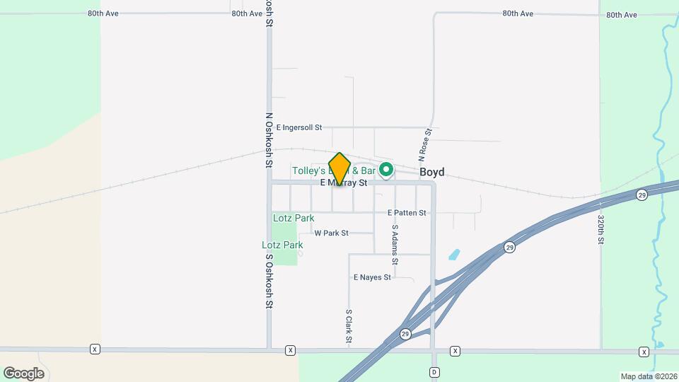 132 N Jackson St Map and Location Details