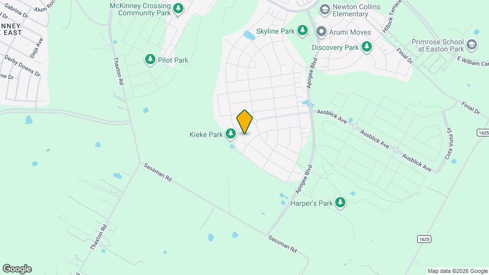 8004 Corrigan Pass Map and Location Details