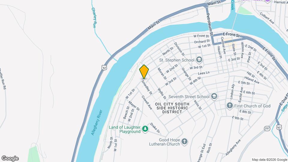 815 W 1st St Map and Location Details