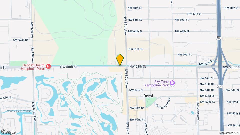 5300 NW 87th Ave Mapa y Detalles de la Ubicación
