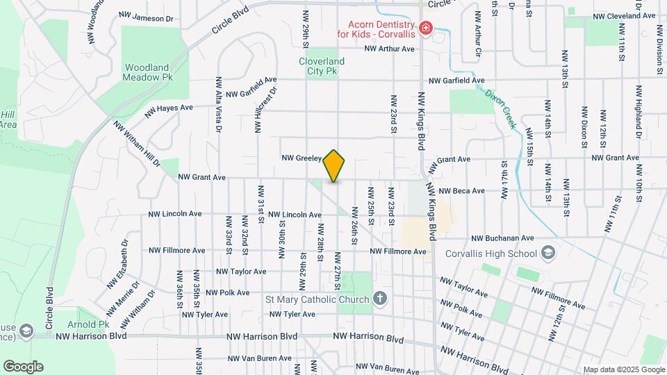 1122 NW 27th St Map and Location Details