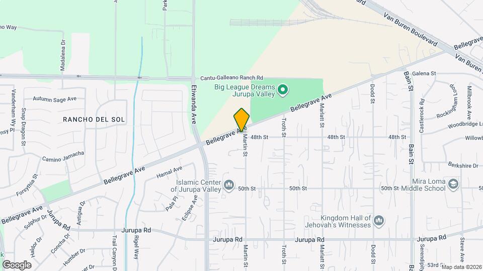 10830 Bellegrave Ave Map and Location Details