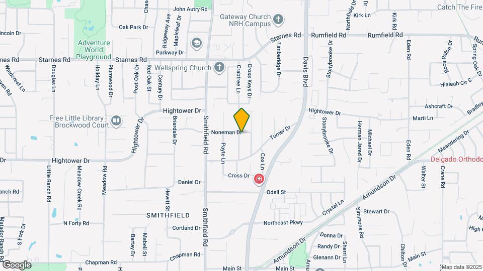 7036 Crabtree Ln Mapa y Detalles de la Ubicación