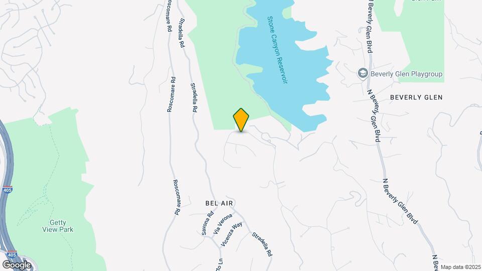 1681 Stone Canyon Rd Map and Location Details