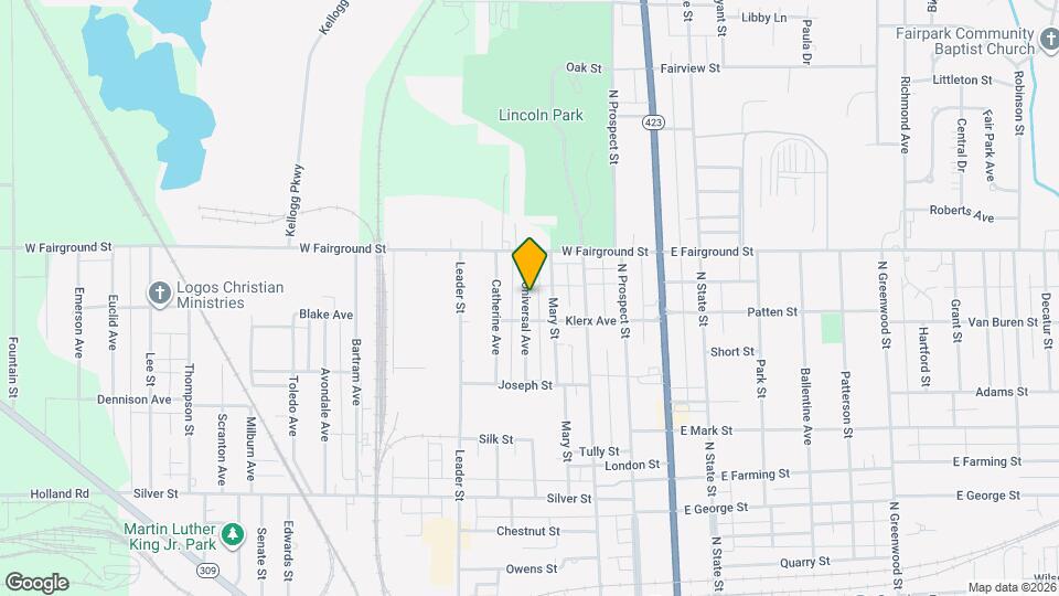 612-612 Universal Ave Map and Location Details