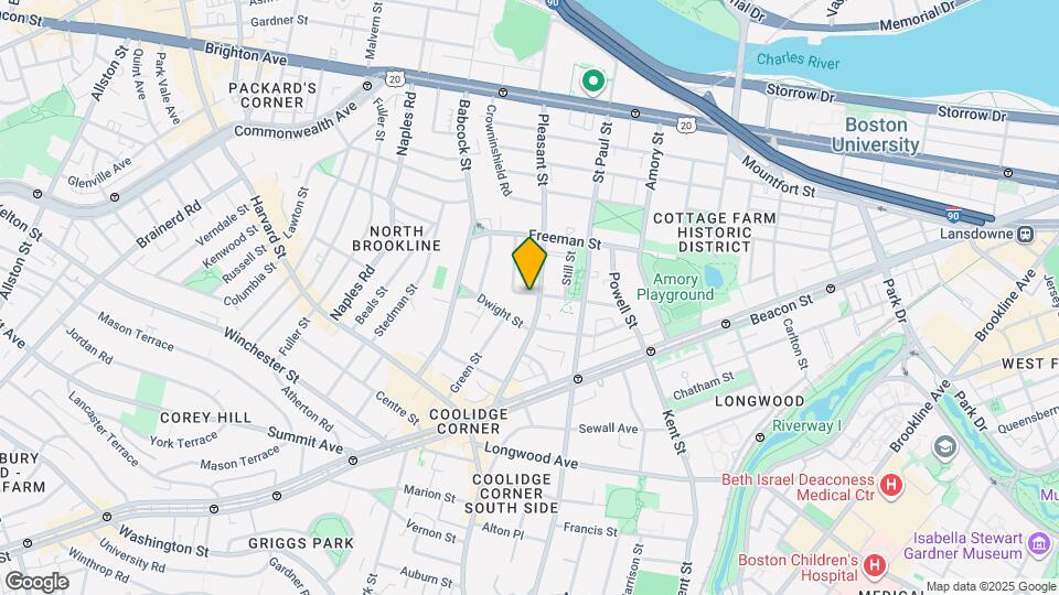 74 Browne St, Unit 2 Map and Location Details