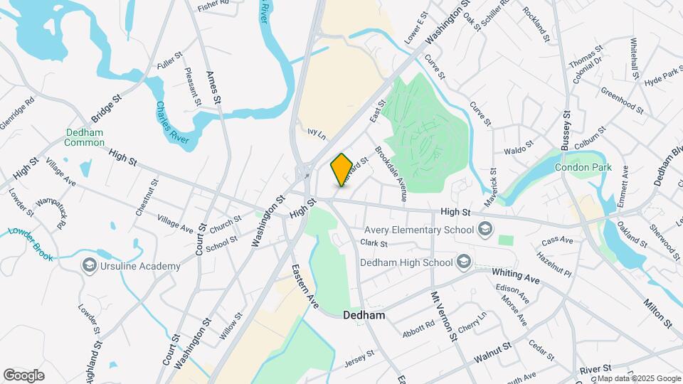 104 Harvard St, Unit 2 Map and Location Details