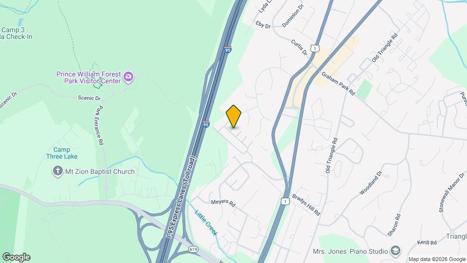 4436 Potomac Highlands Cir Map and Location Details