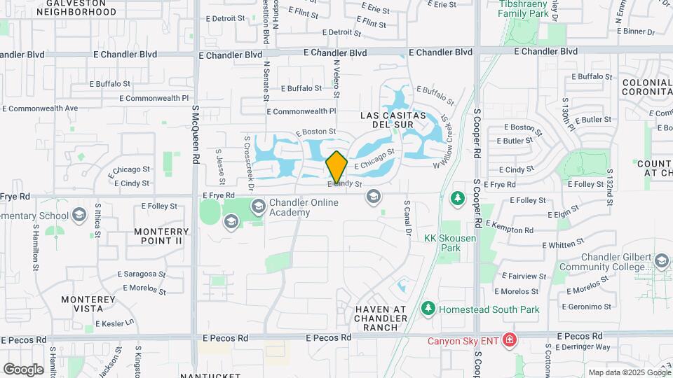 1463 E Cindy St Map and Location Details