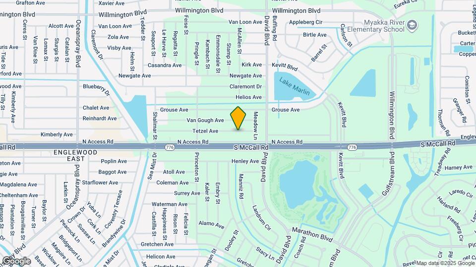 12191 Tetzel Ave Map and Location Details